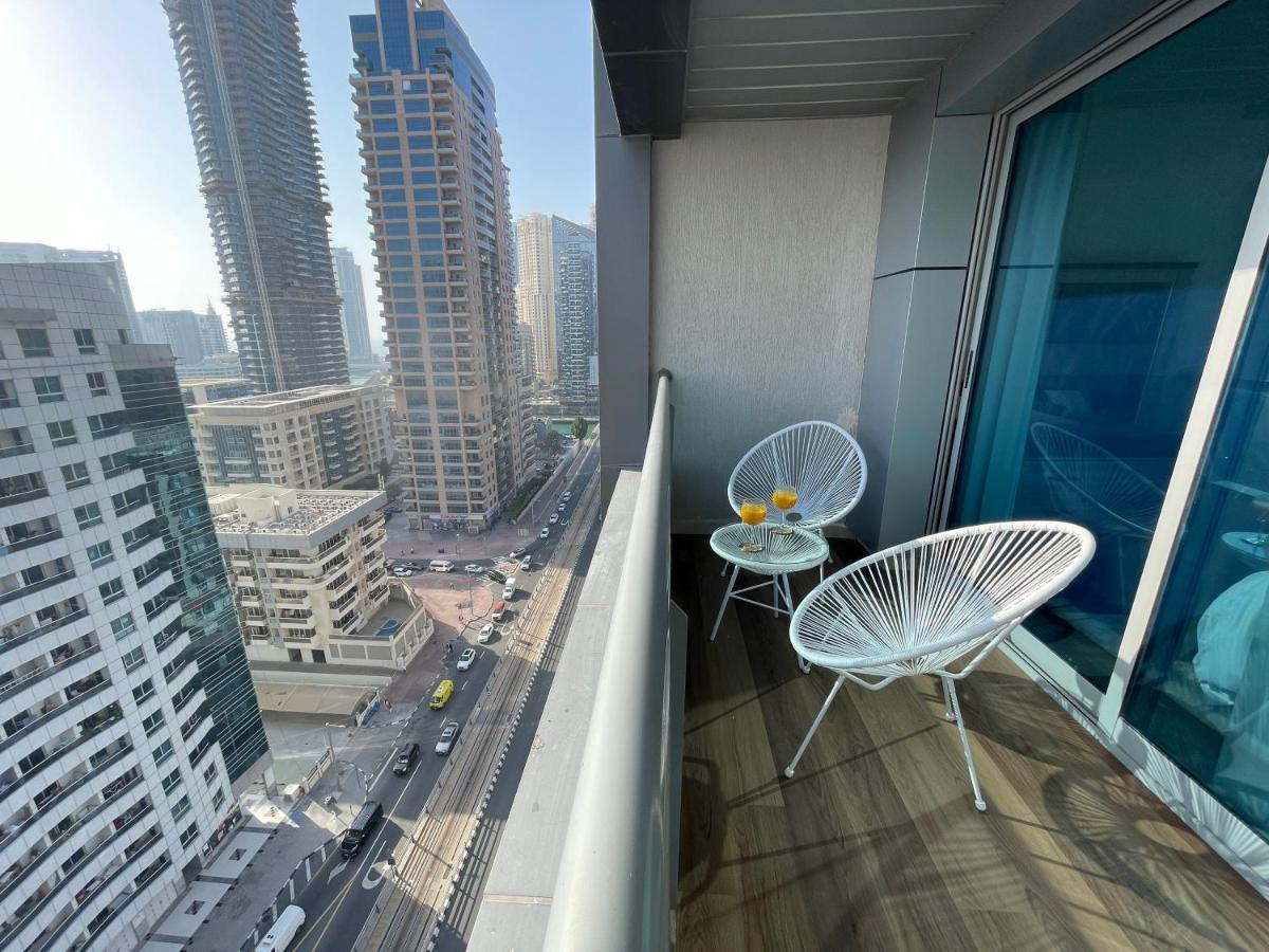 Luxury Studio Apartment Close To Jbr Beach&Yacht Club&Metro-Available Airport Shuttle Dubai Eksteriør bilde