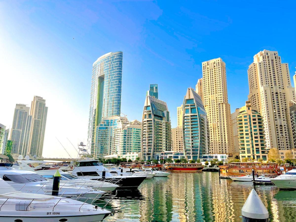 Luxury Studio Apartment Close To Jbr Beach&Yacht Club&Metro-Available Airport Shuttle Dubai Eksteriør bilde