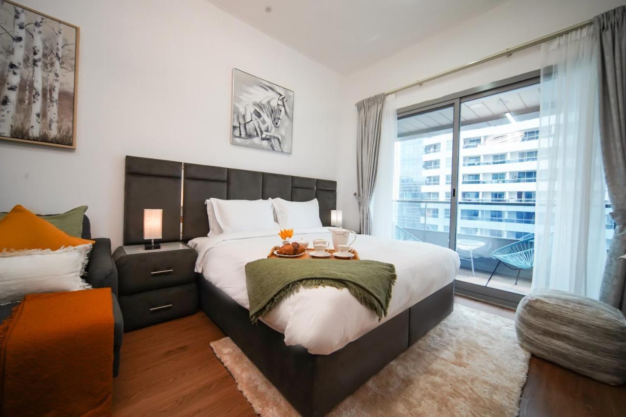 Luxury Studio Apartment Close To Jbr Beach&Yacht Club&Metro-Available Airport Shuttle Dubai Eksteriør bilde